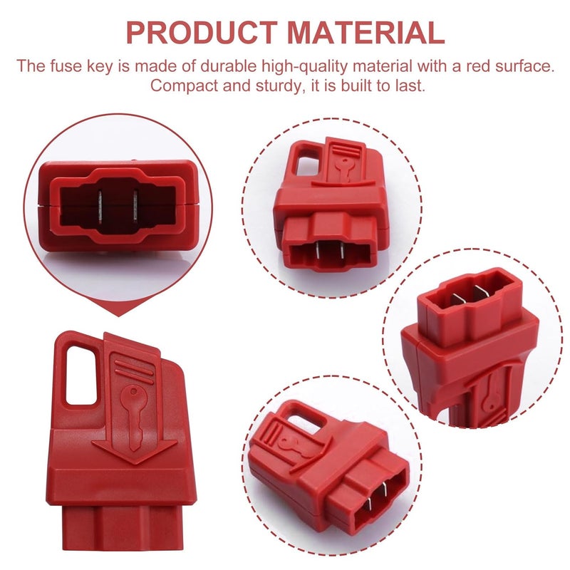 VIDABTE 311280001 Replacement Start Keys,Start Key (Fuse Key) for Ryobi 40V Lawn Mower P1100, RY40104, RY40108 Lawn Mower Fuse Key - Image 5